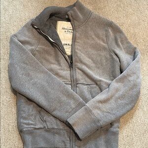Abercrombie & Fitch Heather Gray Jacket
